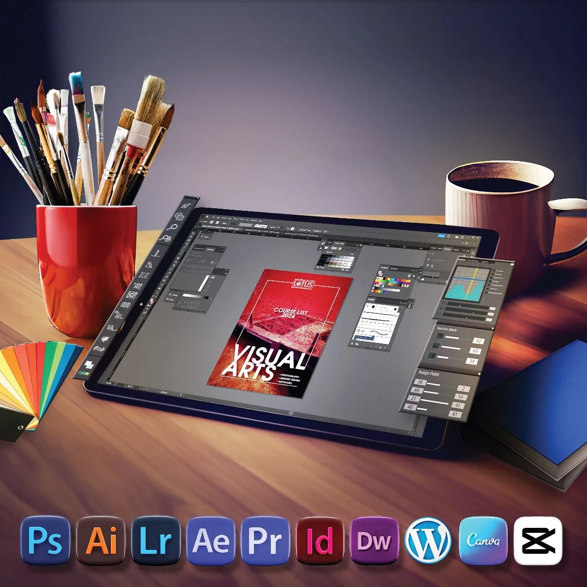 How to Master Adobe Photoshop and Illustrator Through Design Courses